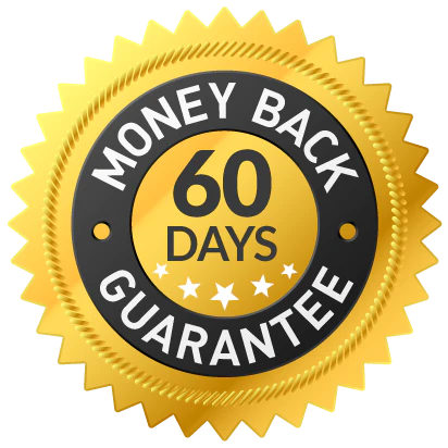 60 day money back guarantee badge